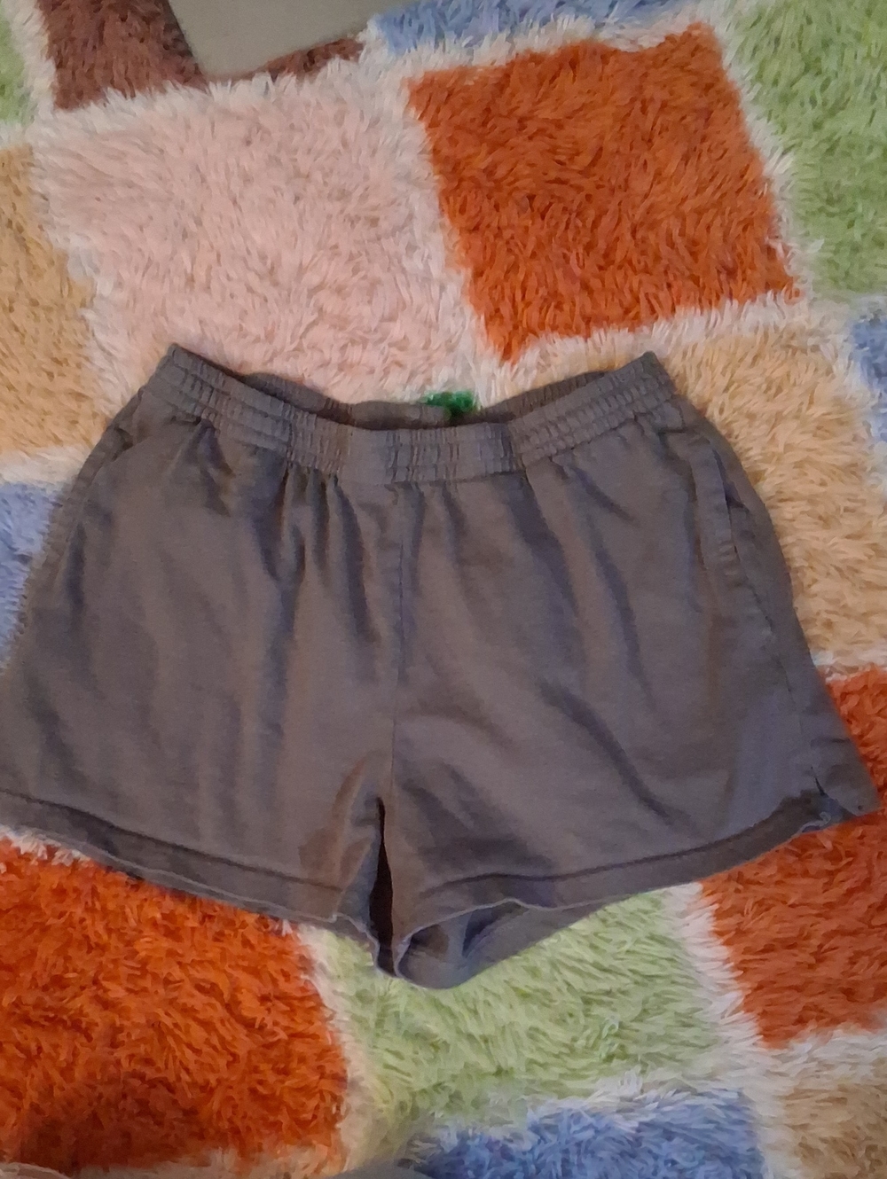 Wild Fable Gray Elastic-Waist Shorts